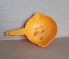 Tupperware 1200-14 Goldregen Sieb Seiher Abtropf Rechtshänder Linkshänder Gelb