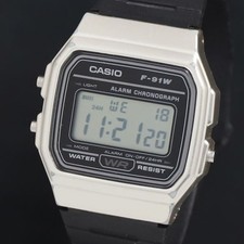 Casio F-91W Digital Herrenuhr