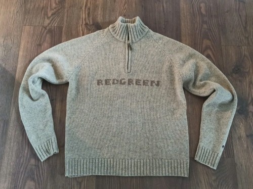 Red green semple warmer - red, strick
