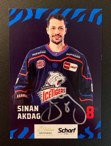 Sinan akdag autogrammkarte - akdag,