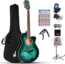 Winzz 4/4 Akustikgitarre für