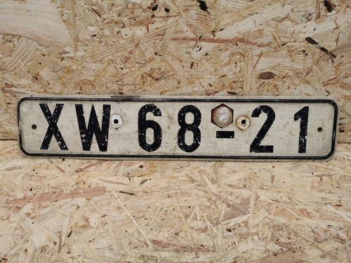 Nummernschild ost deutschland - nummernschild, ost-deutschland