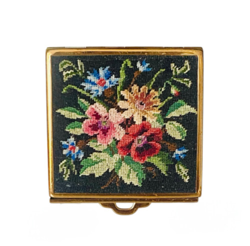Vintage puder kompakt micro - vintage,