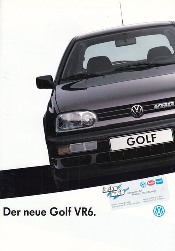 Volkswagen golf vr6 iii - golf,