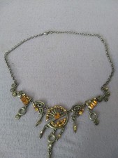 Kette modeschmuck orange - ,