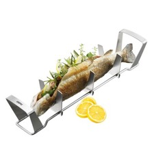 Fischhalter Bbq Edelstahl