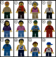 Lego city minifiguren frau - minifiguren:,