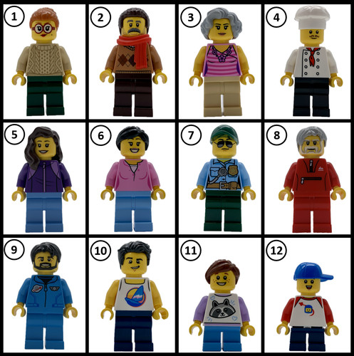 Lego city minifiguren frau - lego, minifiguren: