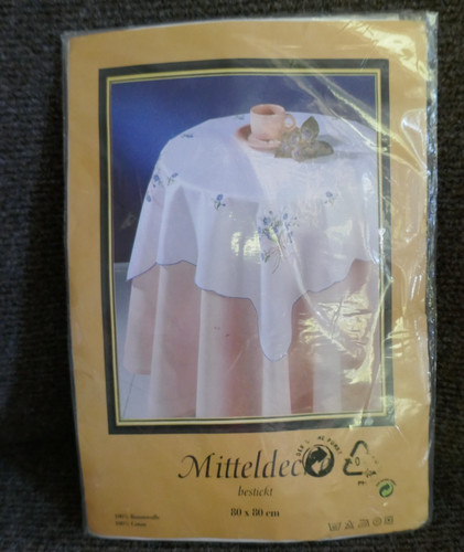 Weiße mitteldecke 80 x - mitteldecke,