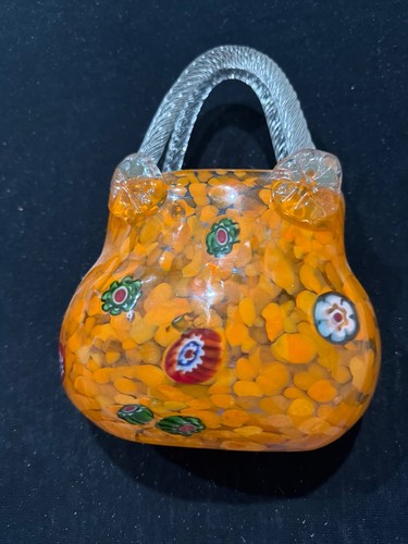 Murano stil glas handtasche - murano-stil, /