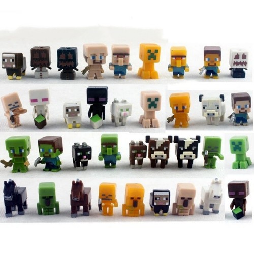 36pcs minecraft mini action - mini,