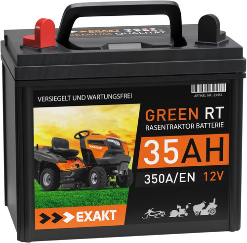 Exakt rasentraktor batterie - exakt,