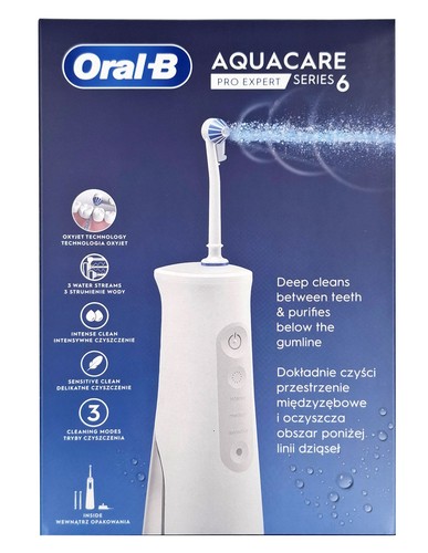 Braun oral aquacare pro - oral-b, 6