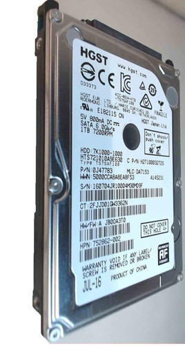 Hgst travelstar 7k1000 tb - travelstar,
