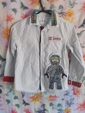 C&H Creates hellblaues Ninja-Shirt Ninjago Pailletten Alter 5-6 Jahre