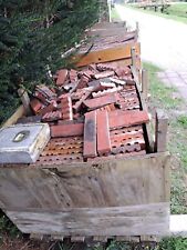 Backsteine - Ziegelriemchen aus alten Ziegelsteinen Außen-Innenseiten