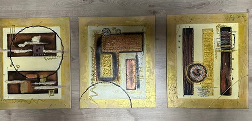 Trilogie leinwand original - leinwand,
