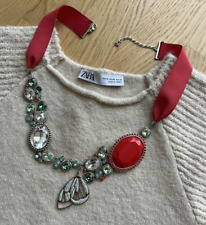 Original Swarovski Statement Kette Halskette Collier Schmetterling Koralle Rot