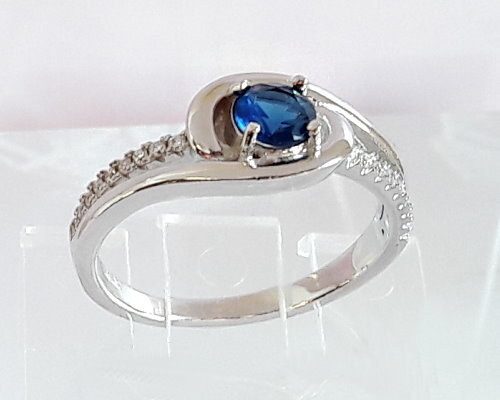 Damen ring silber - ring, gr.16,5