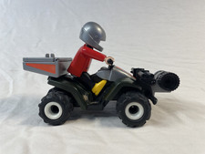 Playmobil Bergretter mit Quad und Seilwinde - Bergwacht Sanitäter Helfer