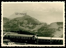 Arth-Rigi-Bahn auf dem Rigi Berg 1950er - Schweiz - Foto 10x7cm