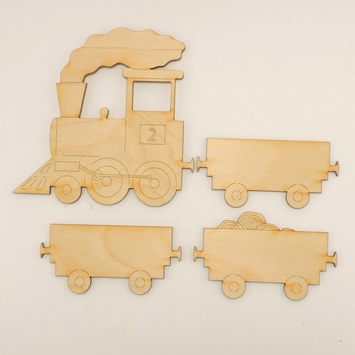 Zug mit wagon - mit, wagon,