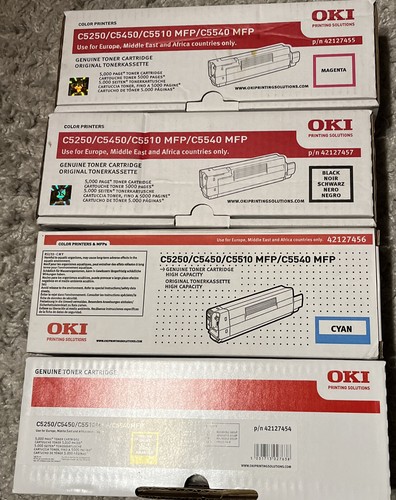 Oki toner set cymk - toner-set, 42127454