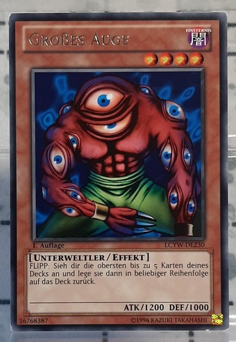 Yugioh großes auge rare - auge,