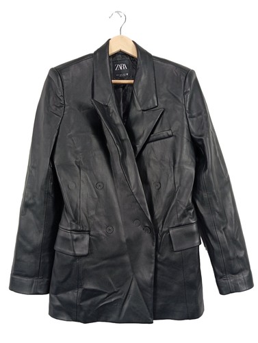 Zara kunstledermantel damen - zara,