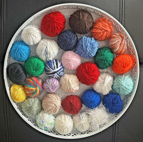 Wollreste zum basteln stricken - zum,