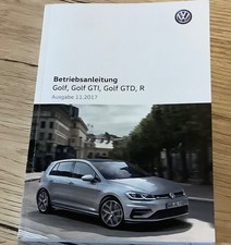Golf 7 Betriebsanleitung Teilenummer 5G0012705AF Ausgabe 11.2017