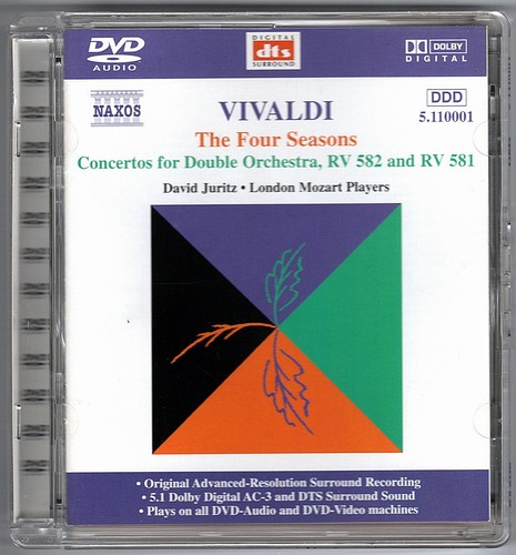 Dvd audio naxos - vivaldi, the