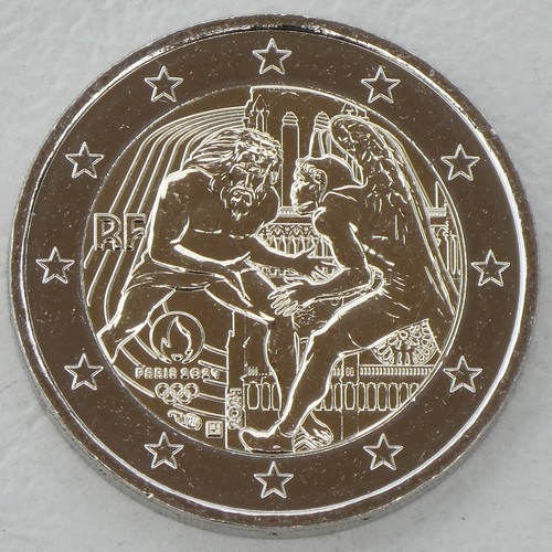 Euro gedenkmünze frankreich - 2,