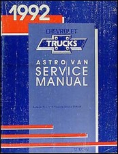 1992 Chevy Astro Van Shop