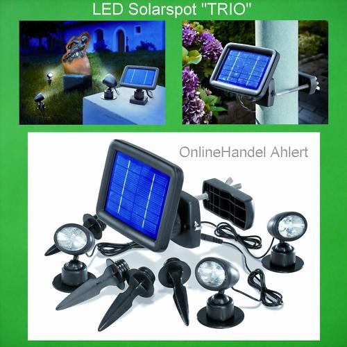 Led solarstrahler solarleuchte - led,