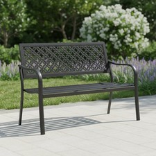 Gartenbank Metall 3-Sitzer