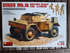 British Scout Car DINGO Mk.Ib w/CREW | MiniArt | Nr. 35067 | 1:35 OVP