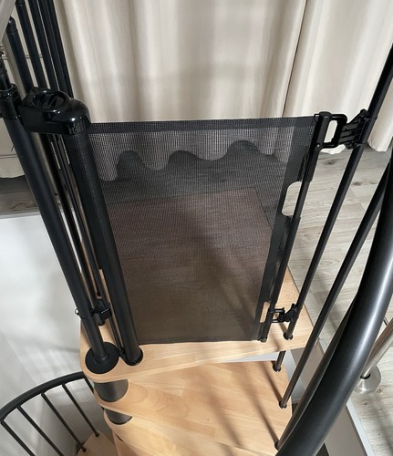 Treppenschutzrollo schwarz - treppenschutzrollo,