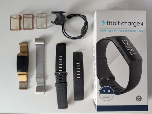 Fitbit charge gps inkl - 4, 3