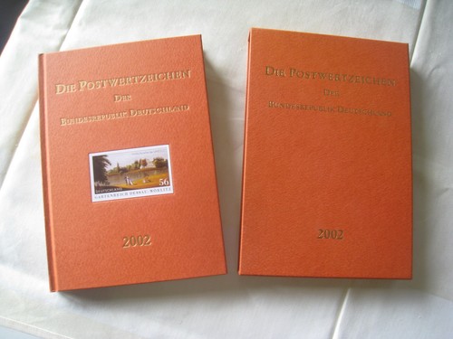 Briefmarken jahrbuch bund - bund, 2002