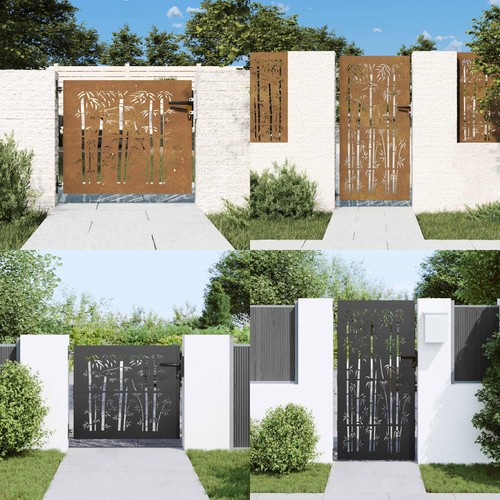 Gartentor bambus design - gartentor, bambus-design