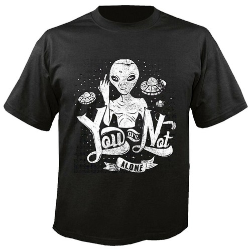 Shirt you not alone alien - a,