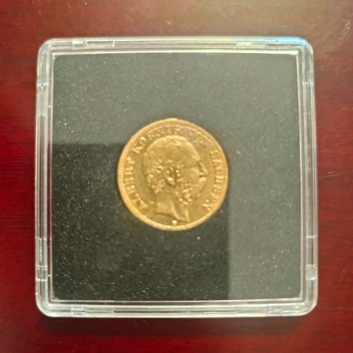 Sachsen mark goldmünze - sachsen, 10