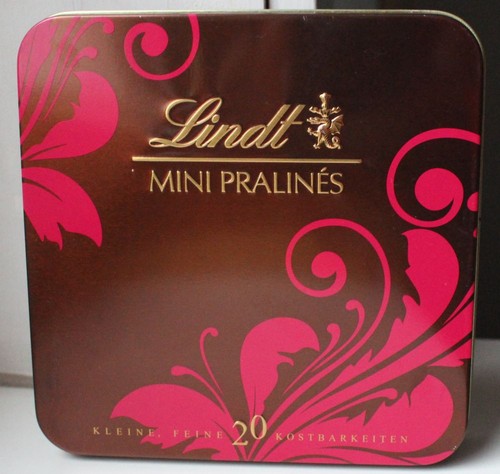 Blechdose lindt pralinendose - blechdose,