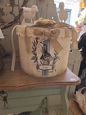 Hutschachtel, Deko Box, Ostern, Shabby