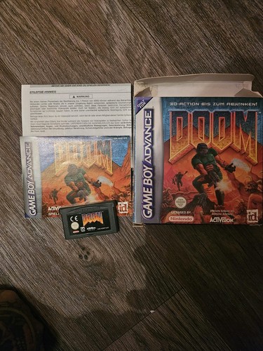 Doom für nintendo - doom, gameboy