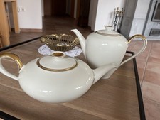 KPM Krister Porzellan Set – Kaffeekanne & Teekanne – Goldrand – Vintage