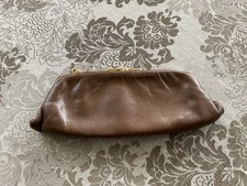 Alte Clutch Handtasche 40er/50er Jahre Braun