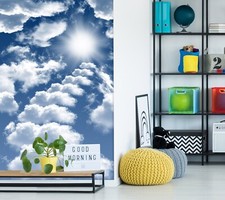 3D Sonnenschein Himmel Q9285 Tapete Wandgemälde Fototapete Selbstklebend Kay