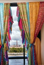 2 Stück Indischer Sari